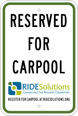 Carpool Sign